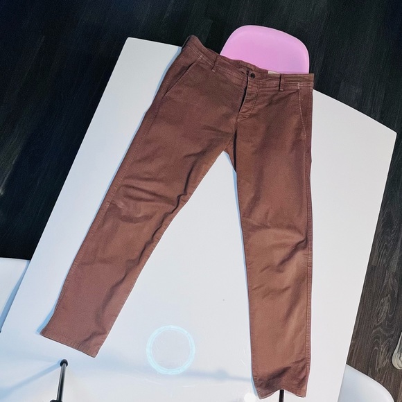 Selected homme brown chinos - Picture 6 of 7